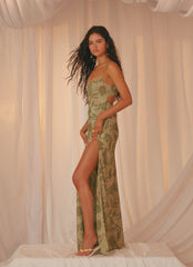 Alouette Maxi Dress - Jade Fern