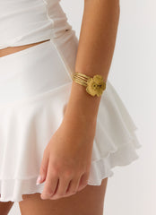 Bloomette Bangle - Gold