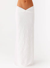 Briene Maxi Skirt - White