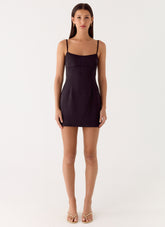 Clementine Mini Dress - Black