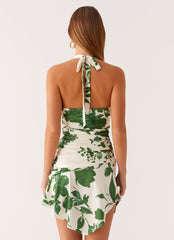 Colt Mini Dress - Verdant Bloom