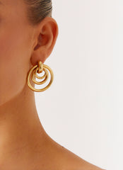 Cosmic Earrings - Gold