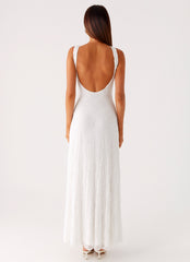Embrace The Sun Maxi Dress - White
