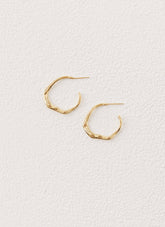 Etta Hoop Earrings - Gold