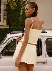 Gowon Top - Butter Yellow