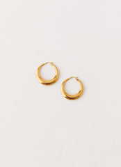 Harri Hoop Earrings - Gold