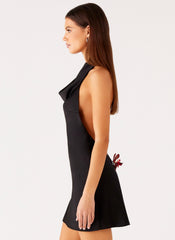 Iridessa Mini Dress - Black