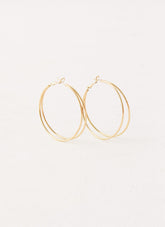 Isabetta Hoop Earrings - Gold