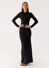 Kamora Maxi Dress - Black