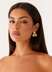 Kiana Earrings - Gold