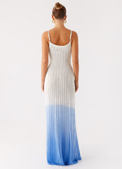 Kiki Maxi Dress - Ombre Blue