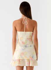 Log In Mini Dress - Spring Meadow