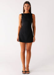 Lulita Mini Dress - Black