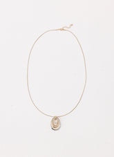 On The Low Necklace - Two Tone