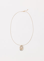 On The Low Necklace - Two Tone