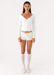 Orbit Stockings - White