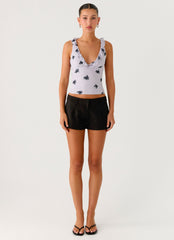 Oslo Mini Shorts - Black