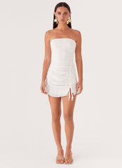 Carlotta Mini Dress - White