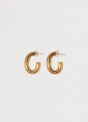 Stardust Hoop Earrings - Gold