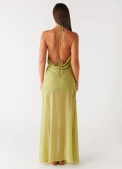Samoa Maxi Dress - Lime