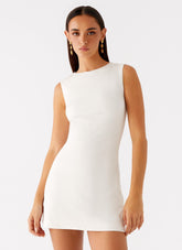 Shai Pearl Mini Dress - Ivory