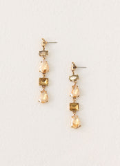 Soleil Shade Earrings - Taupe