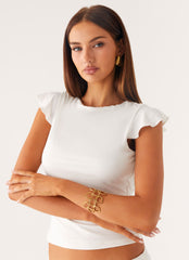 Summer Fling Bangle - Gold