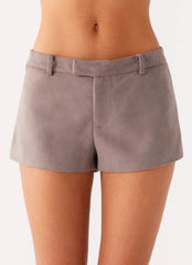 Thats Chill Mini Shorts - Grey