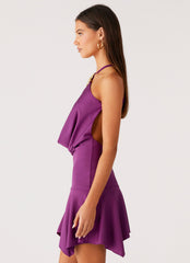 Twilight Tides Mini Dress - Violetta