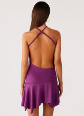 Twilight Tides Mini Dress - Violetta