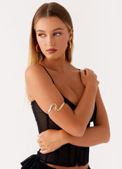 Whimsy Bangle - Gold