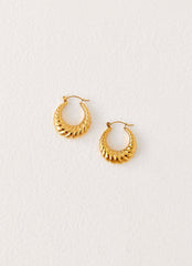 Zuri Hoop Earrings - Gold