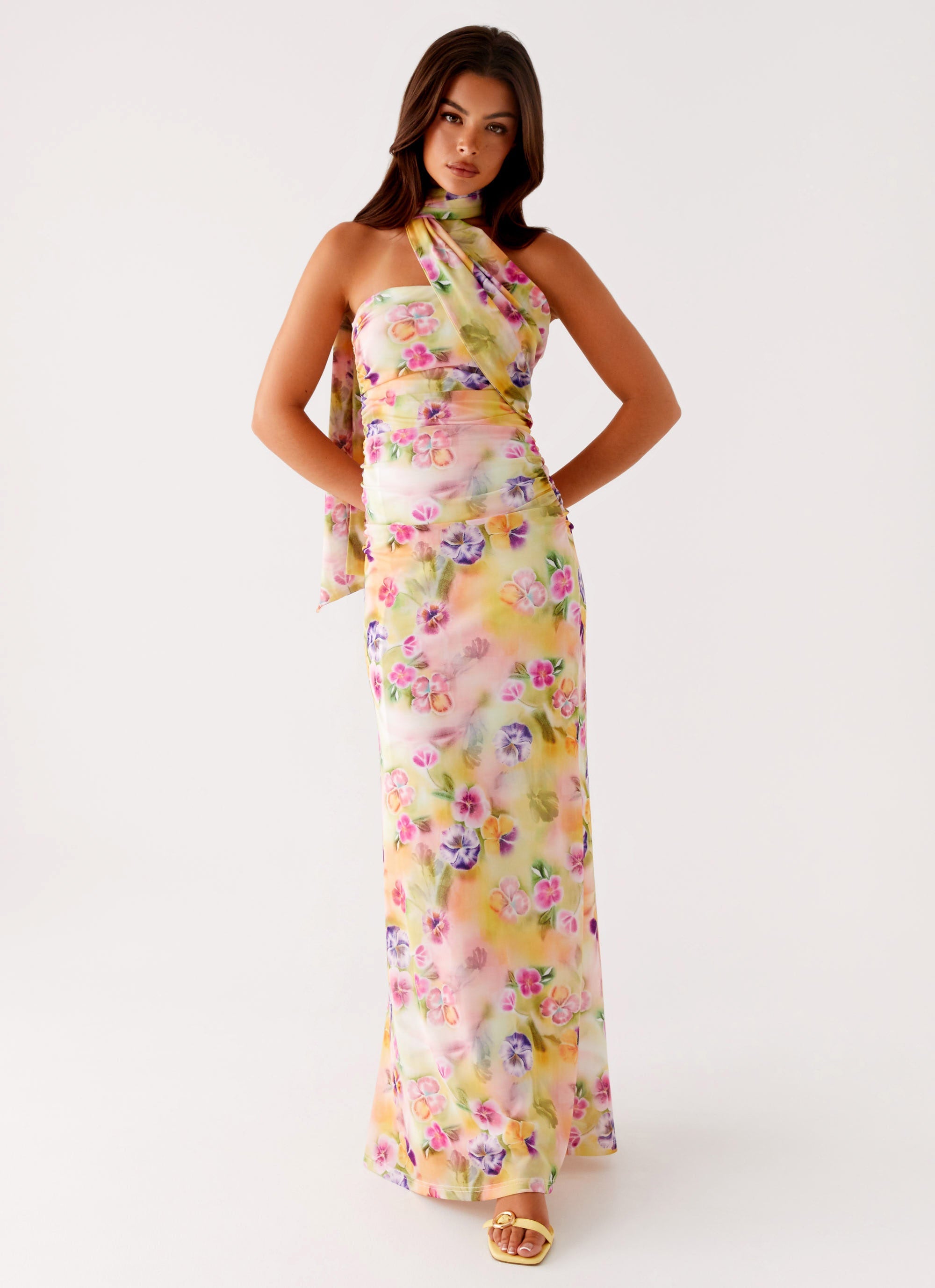 Songbird Maxi Dress - Sunburst Floral