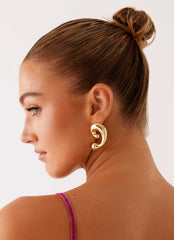 Abram Earrings - Gold