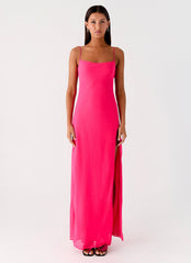 Alouette Maxi Dress - Fuchsia