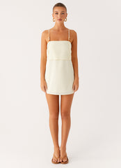 Andres Mini Dress - Butter