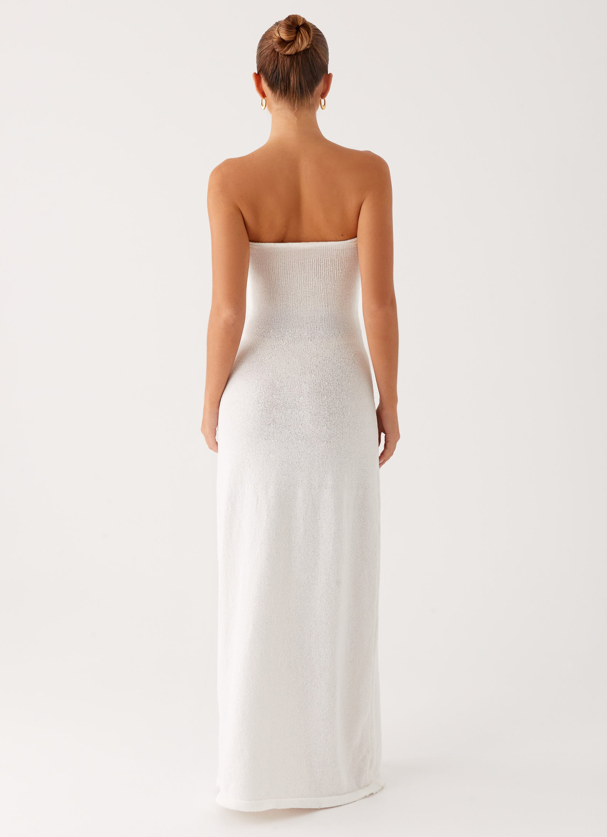 Arli Strapless Maxi Dress - Ivory