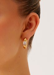 Beach Stroll Earrings - Gold