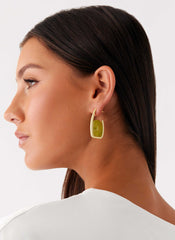 Cali Shore Earrings - Green