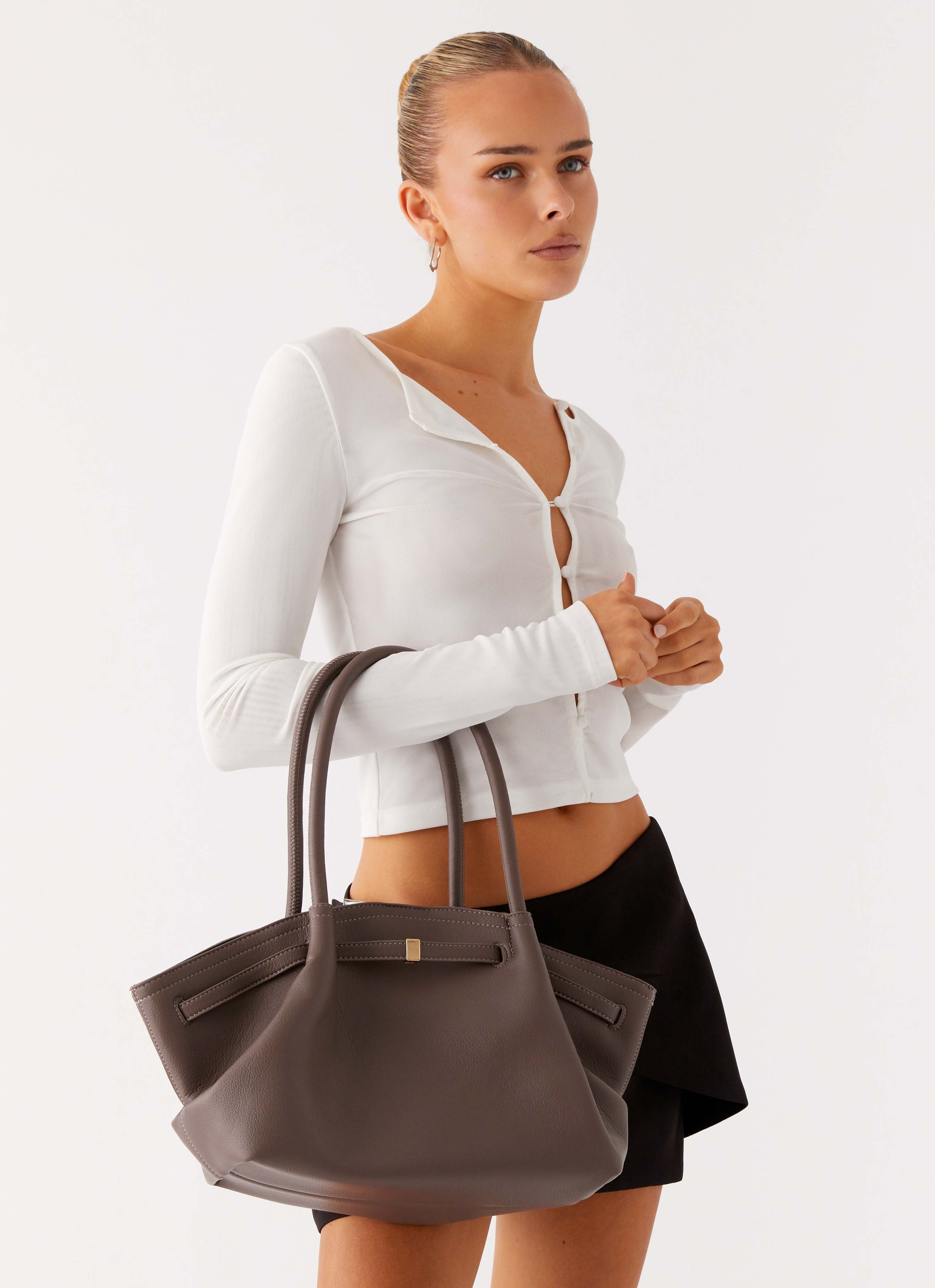 Charisma Shoulder Bag - Grey