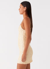 Danali Mini Dress - Yellow