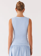 Dawn Drift Top - Blue
