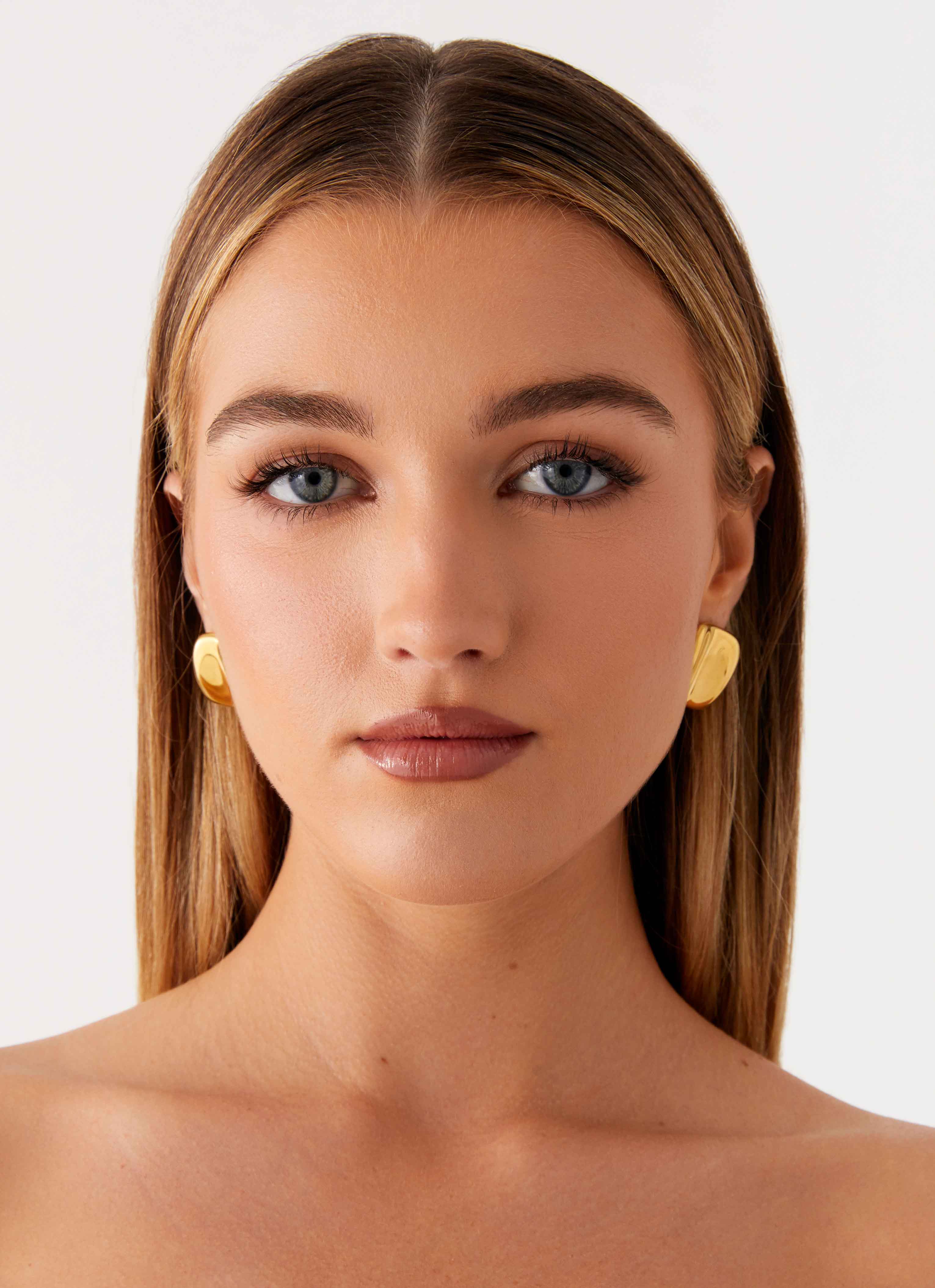 Define Earrings - Gold