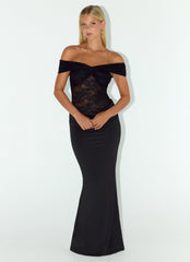 Either Way Maxi Dress - Black