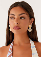 Eraz Earrings - Ivory