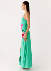 Everett Maxi Dress - Jungle Bloom