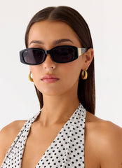 Glow Getter Sunglasses - Black