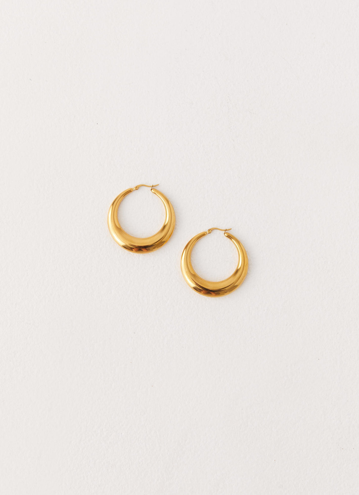 Harri Hoop Earrings - Gold