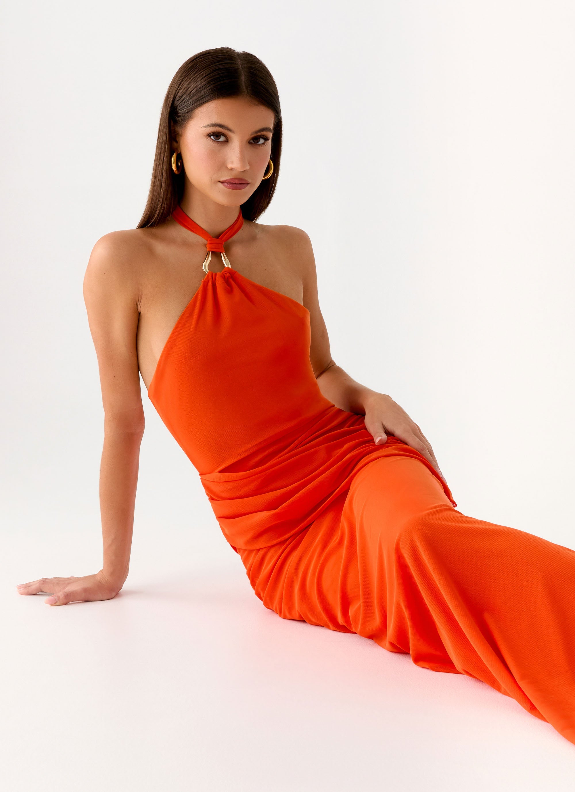 Henrietta Maxi Dress - Orange