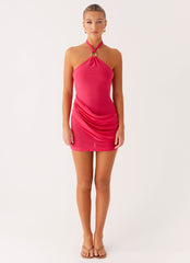Henrietta Mini Dress - Pink